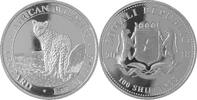 Somalia 100 Shillings 1 oz Somalia Leopard -