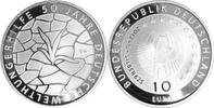Deutschland, Germany, BRD 10 Euro 50 Jahre Deutsche Welthungerhilfe -
