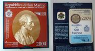 San Marino 2 Euro 2004 100. Jahrestag der Errichtung des Denkmals für Ba... 110,00 EUR  plus 15,00 EUR verzending