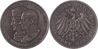 Deutschland/ Kaiserreich Sachsen 5 Mark Friedrich August III. 1904 - 1918 500 Jahre Universität Leipzig -