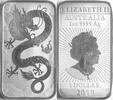 Australien 1 Dollar 1 oz Münzbarren - Dragon Rectangle -