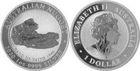 Australien 1 Dollar 1 oz Australian Nugget (Hand of Faith 1980) -