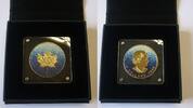 Kanada 5 Dollars 1 oz Maple Leaf (Veredelt und Vergoldet) -