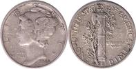 Amerika, Vereinigte Staaten, USA, United States 1 Dime Mercury Dime -