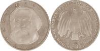 Deutschland, BRD, Germany 5 DM 100. Todestag von Karl Marx -