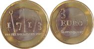 Slowenien 3 Euro Bauernaufstand von Tolmin -