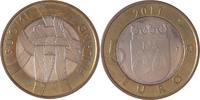 Finnland, Suomi 5 Euro Historische Landschaften in Finnland (Flechtwerk aus Birkenbast) -