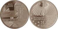 Deutschland, BRD 10 Euro 100 Jahre Hamburger Elbtunnel -