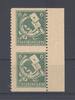 Deutschland ab 1945 SBZ Michel Nr. 95 Ya a z2, 6 Pfg. 1945 mittig ungezähntes Paar **, gp. BPP -