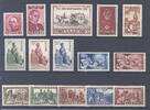 Deutschland ab 1945 Saarland Michel Nummer 289-303 Jahrgang 1950 **/*, fast nur ** -