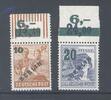 Deutschland ab 1945 Berlin Michel Nummer 65-66 aus Grünaufdruck 1949 vom Oberrand ** -