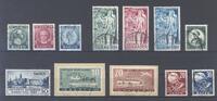 Deutschland ab 1945 Franz. Zone Baden Michel Nummer 46-57 aus 1949 gestempelt -