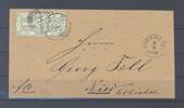 Deutschland vor 1945  Thurn & Taxis, Brief mit 1 Kreuzer im Paar als MeF... 24,50 EUR  Excl. 5,00 EUR Verzending