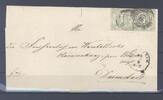 Deutschland vor 1945  Thurn & Taxis, Brief mit 1 Kreuzer im Paar als MeF... 24,50 EUR  Excl. 5,00 EUR Verzending
