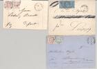 Deutschland vor 1945  Thurn & Taxis, 3 Briefe mit verschiedenen MeF und ... 49,50 EUR  Excl. 5,00 EUR Verzending