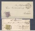 Deutschland vor 1945  Thurn & Taxis, 2 Briefe mit 2 Sgr. und 3 Sgr. EF a... 34,50 EUR  Excl. 5,00 EUR Verzending