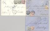 Deutschland vor 1945  Thurn & Taxis, 3 Briefe mit verschiedenen Mischfra... 49,50 EUR  Excl. 5,00 EUR Verzending