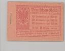 Deutschland vor 1945 Dt. Reich, Markenheftchen Michel Nummer 14.2 A, Germania 1921 **   