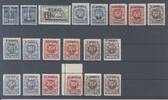 Deutschland vor 1945  Memel Michel Nummer 121-34 aus Freimarken 1923 **  109,50 EUR  Excl. 5,00 EUR Verzending