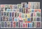 Europa und Alle Welt  Liechtenstein Michel Nummer 322-388, Jahre 1954-59... 99,50 EUR  Excl. 5,00 EUR Verzending
