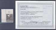Deutschland ab 1945 Berlin Mi.Nr. 18 Pl. Nr., 2 Mark Schwarzaufdruck 1948 **, Befund BPPP -