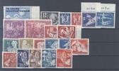 Deutschland ab 1945 DDR, ** Posten aus 1949-50 auf Steckkarte -