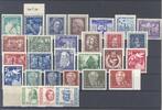 Deutschland ab 1945 DDR, ** Posten aus 1952 auf Steckkarte -