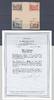 Deutschland ab 1945 SBZ, Zusammendruck HZ 1 cy aus Thüringenblock 1946 **, FA BPP -