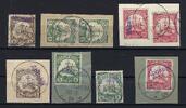 Deutschland vor 1945  A) DSWA versch. Wanderstempel auf Marken und Brief... 85,50 EUR  Excl. 5,00 EUR Verzending