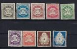 Europa und Alle Welt  C) Japan Mi 161-169 (*), Manukowski Bestand / Den ... 93,50 EUR  Excl. 5,00 EUR Verzending