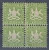 Deutschland vor 1945  C) W&uuml;rttemberg Mi 25a * 4er-Block und farrbfrisch,... 73,50 EUR  Excl. 5,00 EUR Verzending