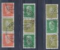 Deutschland vor 1945  C) DR Pr&auml;sidenten ZD 43, 45, 49 &deg;, einwandfrei  49,50 EUR  Excl. 5,00 EUR Verzending
