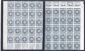 Deutschland ab 1945  C) Ost Sachsen Mi 48Ab** (50), 2 Bogenteile, Str&ouml;h ... 149,50 EUR  Excl. 5,00 EUR Verzending