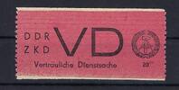 Deutschland ab 1945  C) DDR Dienst Mi 1 A ** einwandfrei, EM 250&euro;  44,50 EUR  Excl. 5,00 EUR Verzending