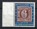 Deutschland ab 1945  C) Bund Mi 115 ** mit PF V, einwandfrei, ME 180&euro;  39,50 EUR  Excl. 5,00 EUR Verzending