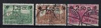 Deutschland vor 1945  A) DR Mi 116 I-118b &deg;,gepr. Infla Berlin / Peschl ... 49,50 EUR  Excl. 5,00 EUR Verzending
