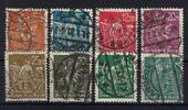 Deutschland vor 1945  A) DR Mi 238-245 &deg;, 238, 243, 245 gepr. Infla Berl... 29,50 EUR  Excl. 5,00 EUR Verzending