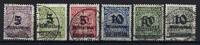 Deutschland vor 1945  A) DR Mi 332-337 AW &deg;, 332+334-37 gp. Infla Berlin... 39,50 EUR  Excl. 5,00 EUR Verzending