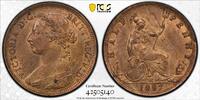 Great Britain 1/2D 1887 S-3956 PCGS MS63RB 141,72 EUR  Excl. 21,47 EUR Verzending