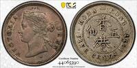 Hong Kong 5C 1877 1877-H PCGS AU55 412,27 EUR  Excl. 21,47 EUR Verzending