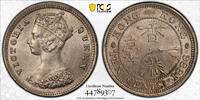 Hong Kong 10C 1886 PCGS MS62 438,03 EUR  Excl. 17,18 EUR Verzending