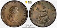 Great Britain 1/2D 1799 S-3778 PCGS MS63BN 236,19 EUR  Excl. 21,47 EUR Verzending