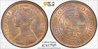 Hong Kong 1C 1900 1900-H RB PCGS MS64RB 463,80 EUR  Excl. 17,18 EUR Verzending