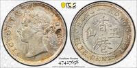 Hong Kong 5C 1892 Victoria PCGS MS62 188,96 EUR  Excl. 21,47 EUR Verzending
