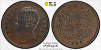 Sarawak 1C 1882 Selvaraj/ Remick collection PCGS AU53BN 98,77 EUR  Excl. 21,47 EUR Verzending