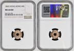 HONG KONG MIL 1863 NGC MS 64 RB 292,02 EUR  Excl. 21,47 EUR Verzending