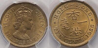 Hong Kong 10C Hong Kong Elizabeth II 1956 -