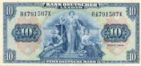 Deutschland 10 Deutsche Mark DM KN kann abweichen -
