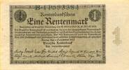 Weimar 1 Rentenmark -