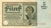 Weimar 5 Rentenmark -
